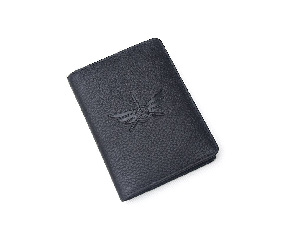 Etui na licencję pilota "Airplane 03" czarny