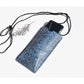 Torebka na telefon etui na ramie "Damascena Dark Blue" ciemnoniebieska