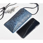 Torebka na telefon etui na ramie "Damascena Dark Blue" ciemnoniebieska