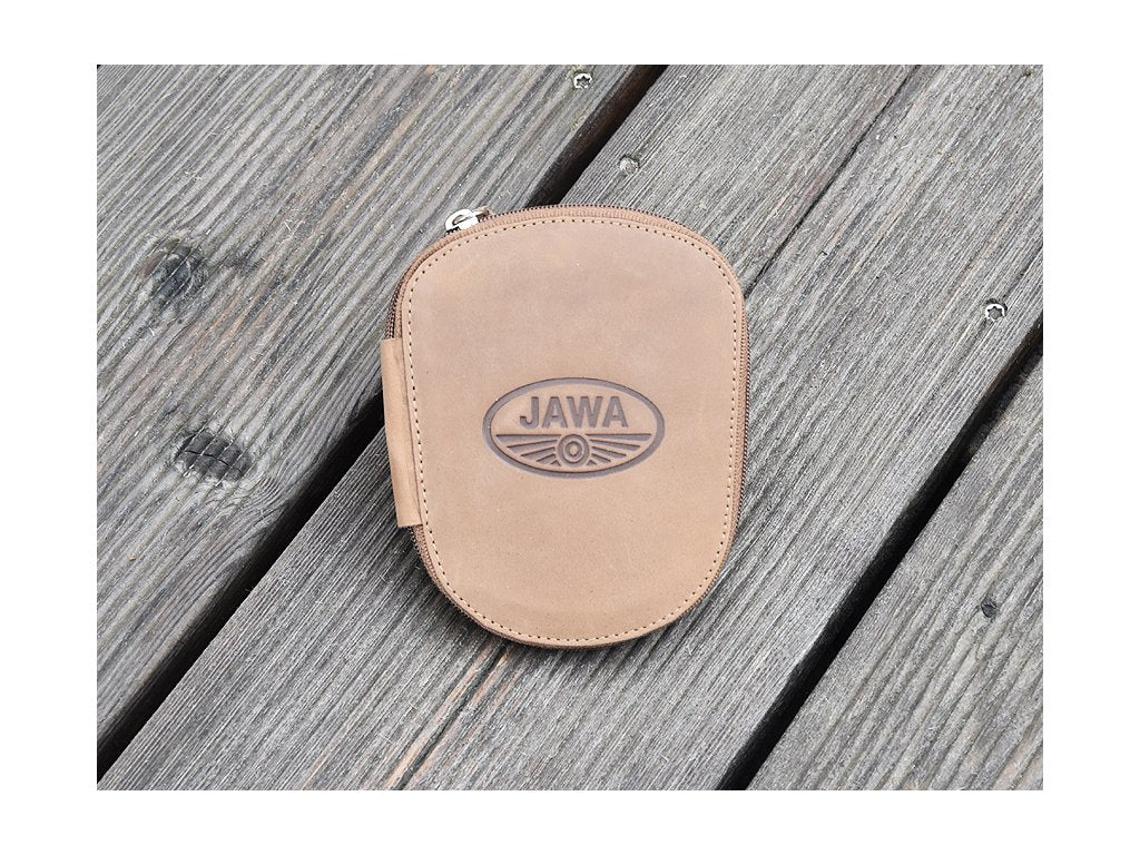 Manikiur Premium line 5-częściowy "Jawa logo" brązowy
