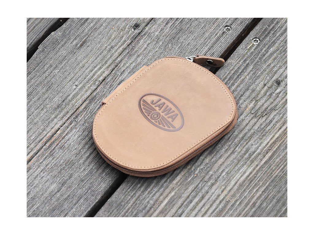 Manikiur Premium line 5-częściowy "Jawa logo" brązowy