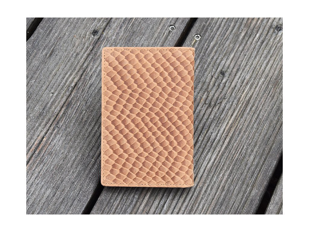 Etui na dokumenty "szczupak" łuskowaty