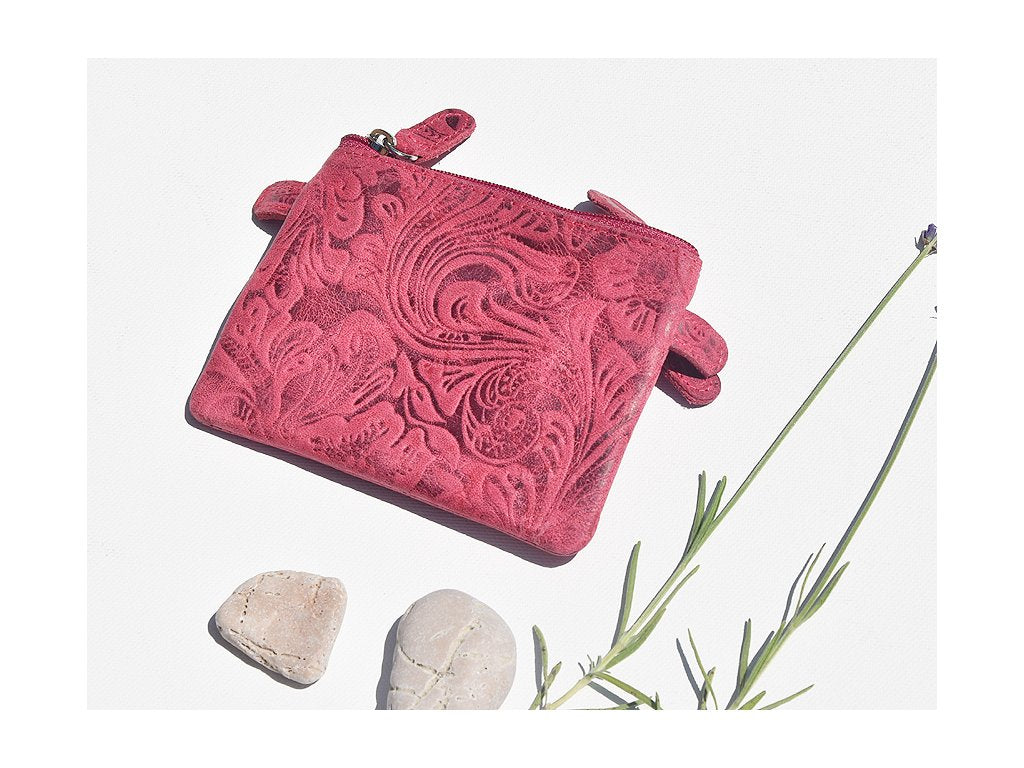 Brelok etui na klucze 60 "Damascena rose" różowy