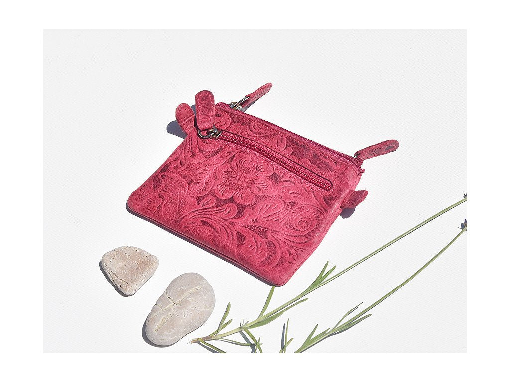 Brelok etui na klucze 60 "Damascena Rose" różowy