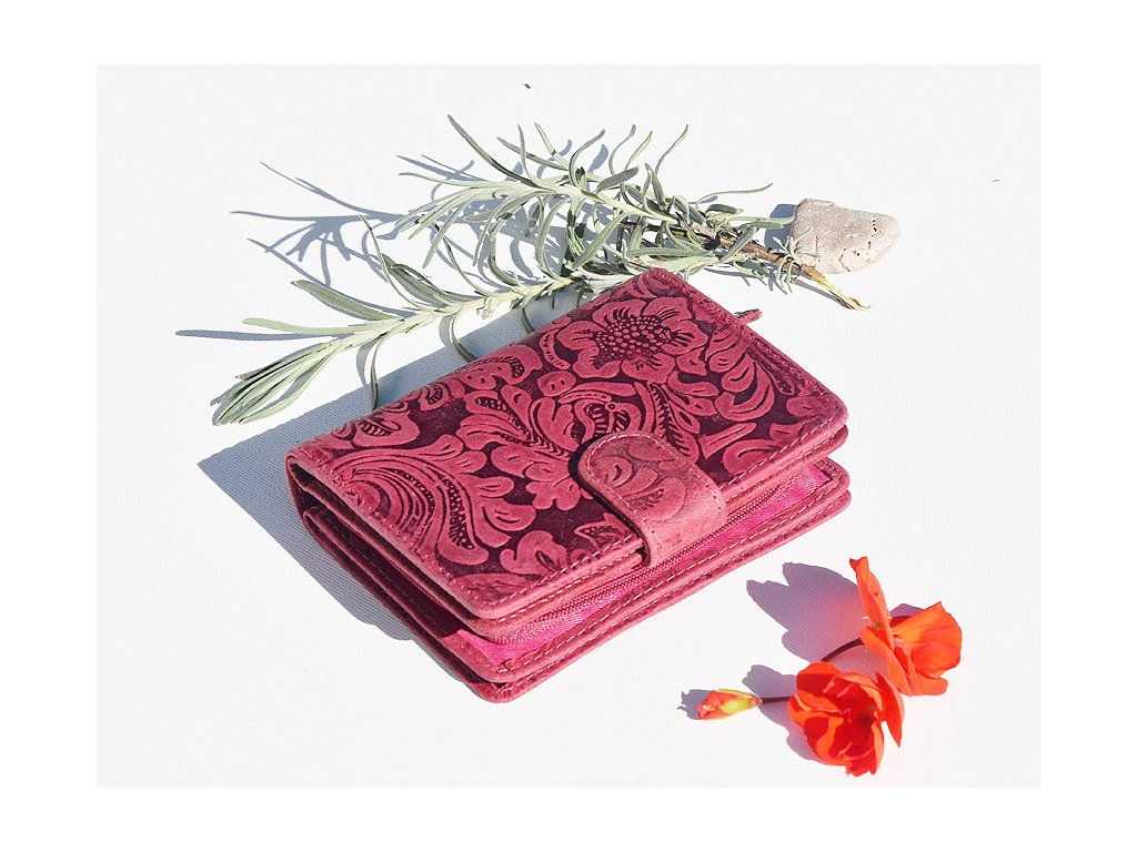 Damski portfel 11 "Damascena Rose"