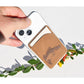 Portfel MagSafe "Sandacz" brązowy