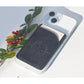 Portfel MagSafe "Róża wiatrów" czarny