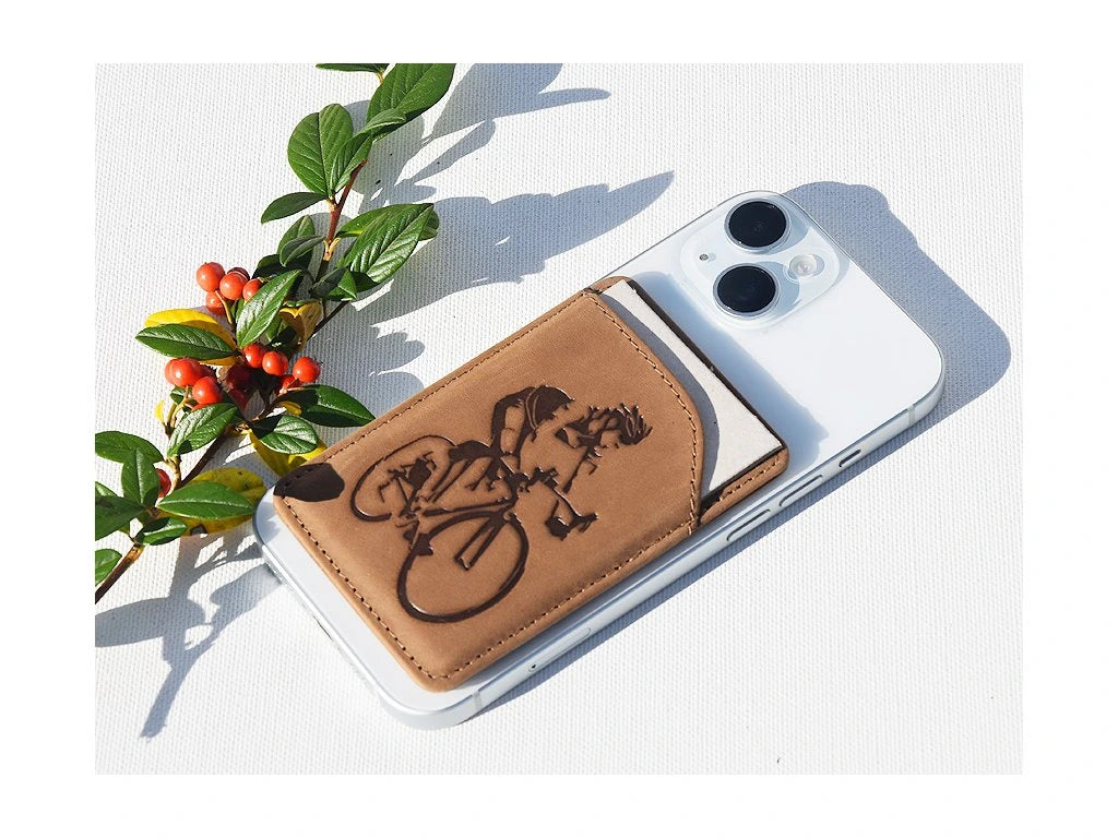 Portfel MagSafe "Kolarz" brązowy
