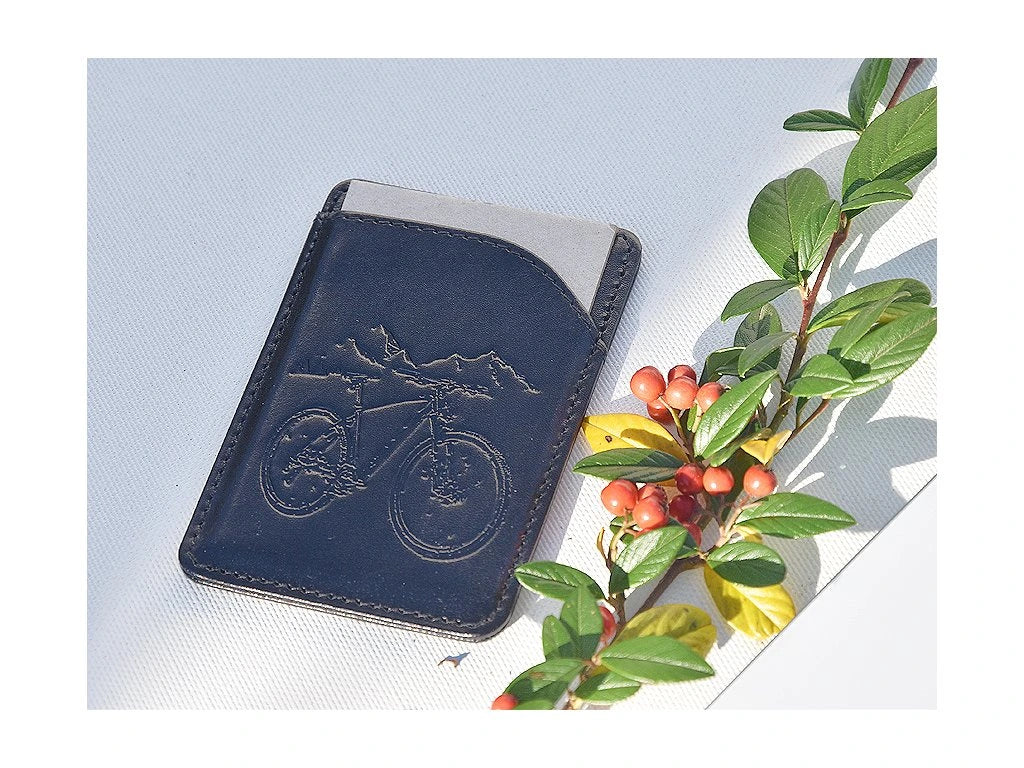 Portfel MagSafe "Rower górski" czarny