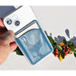 Portfel MagSafe "Kot 02" niebieski