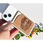 Portfel MagSafe "Lokomotywa 05" brązowy