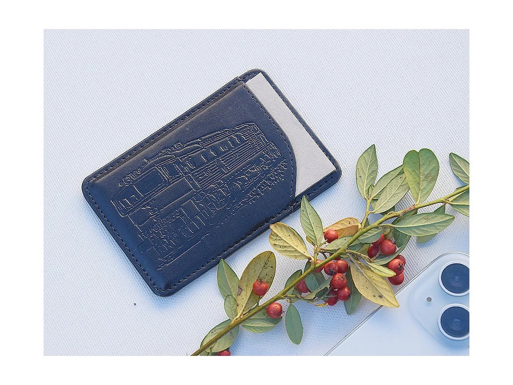 Portfel MagSafe "Lokomotywa 08" czarny