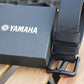 Skórzany pasek "Yamaha" czarny z czarną klamrą