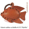 Skórzany ornament "Rybka"
