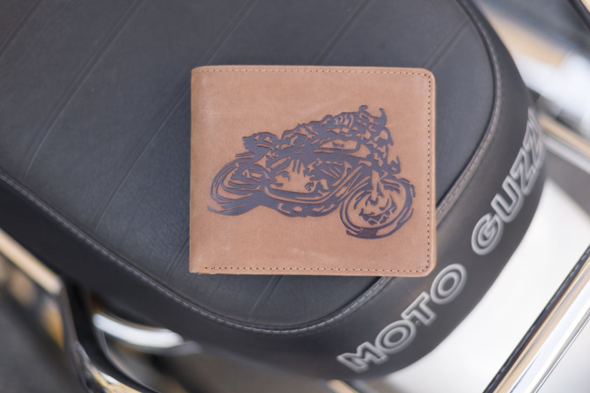 Portfel męski 40 "retro moto 10"
