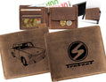 Portfel z samochodem - trabant