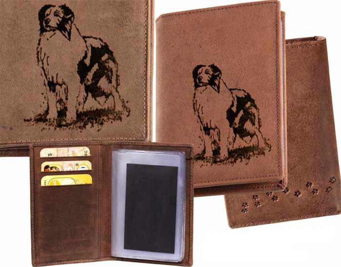 Etui na dokumenty "Border collie"