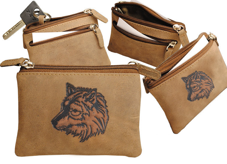 Brelok etui skórzane na klucze 60 "Husky syberyjski"