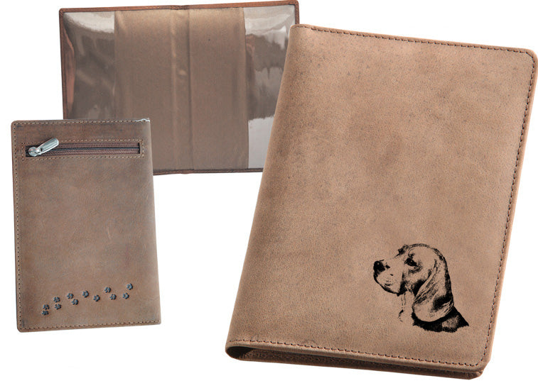 Etui na paszport dla psa 105 "Beagle"