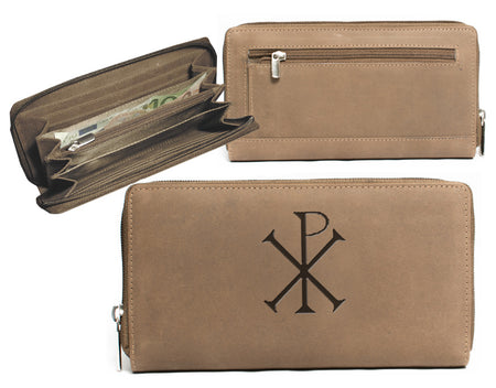 Portfel damski 8180 "Monogram chrystusa"