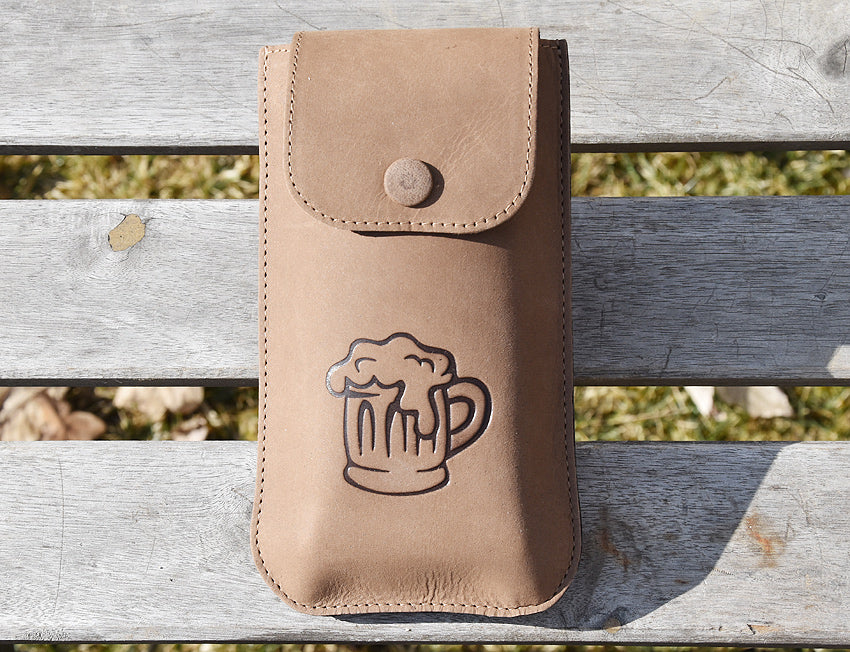 Etui na okulary 701 "piwo z pianką"