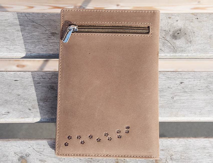 Etui na paszport dla psa 105 "Curly coated retriever"