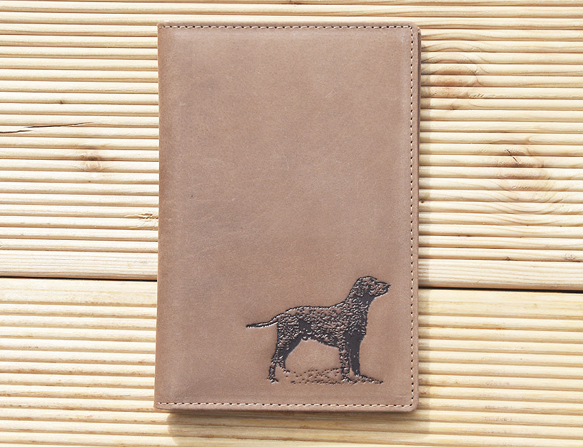 Etui na paszport dla psa 105 "Curly coated retriever"