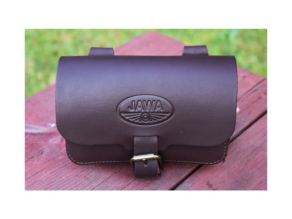Skórzana kieszeń na pasek 5858 "Jawa"