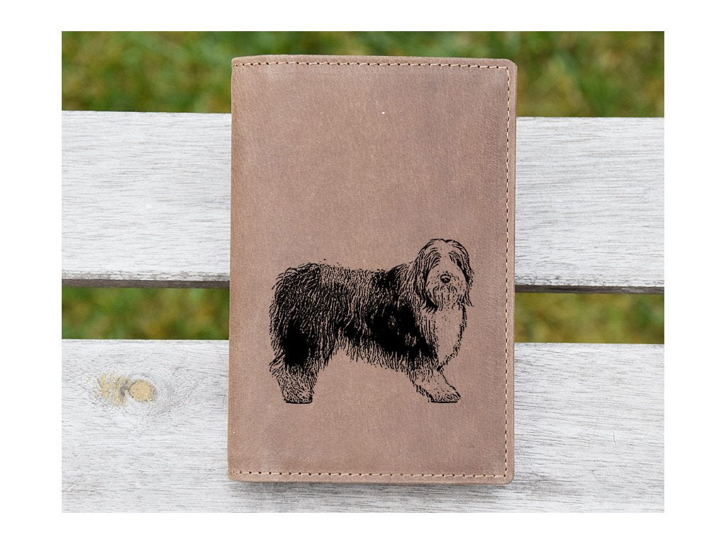 Etui na dokumenty "Bearded collie"