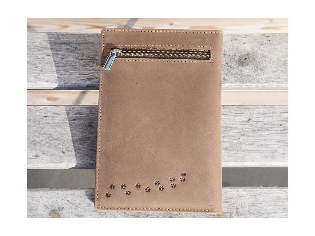 Etui na paszport dla psa 105 "Briard"