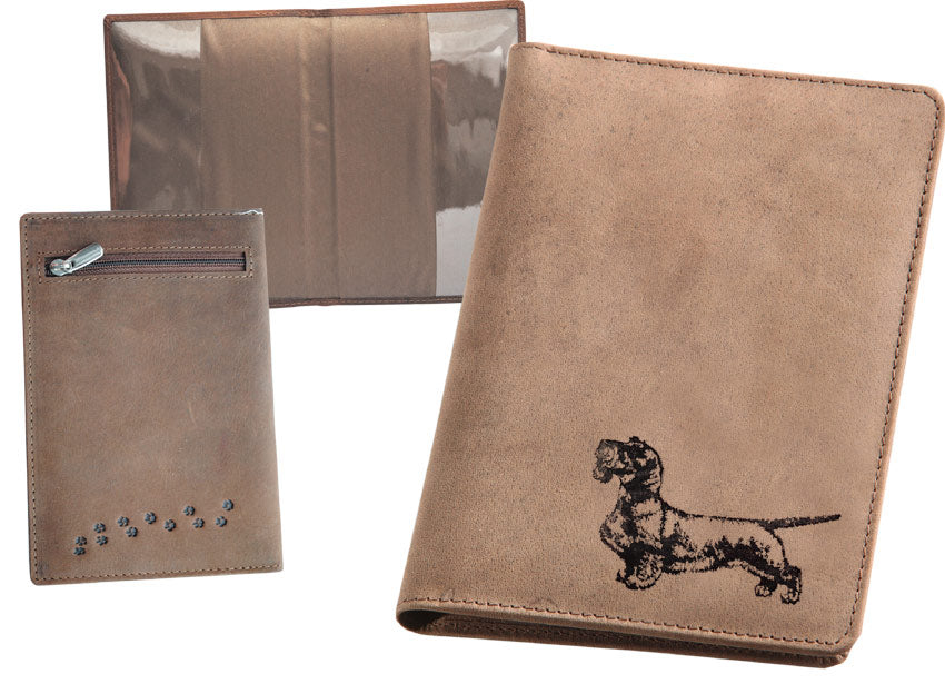 Etui na paszport dla psa 105 "jamnik 4"