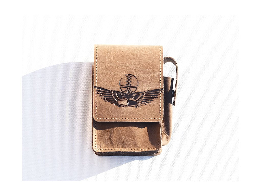 Etui na papierosy "Herb retro moto"