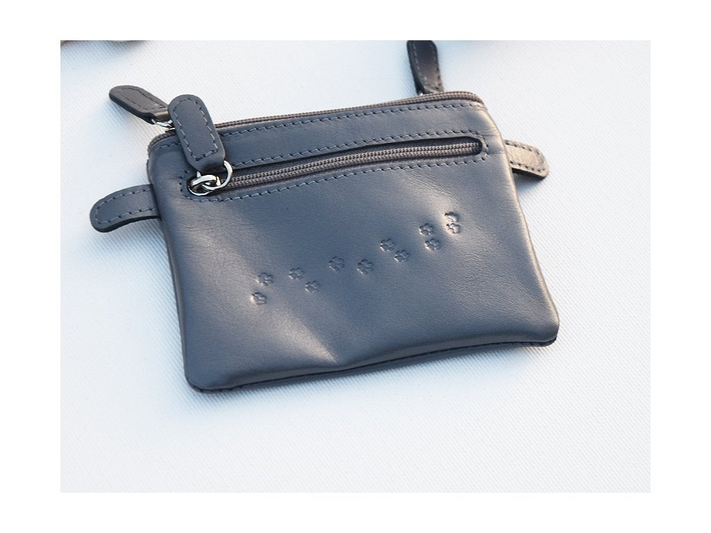 Brelok etui na klucze 60 "kot 02" szary